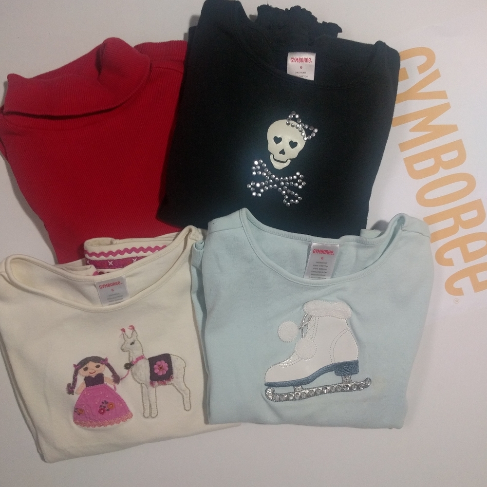GYMBOREE Set of four t-shirts